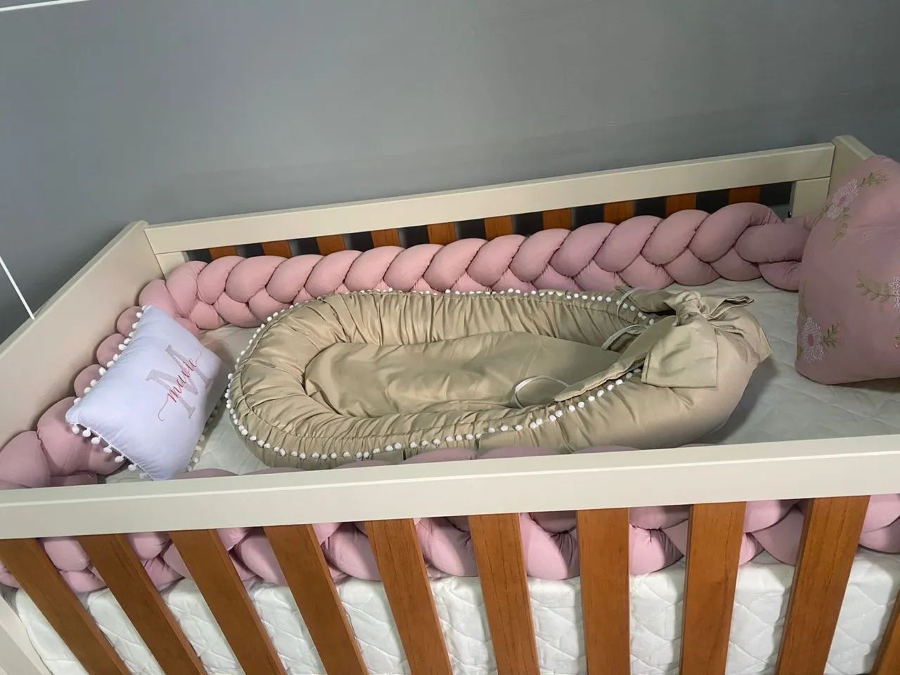 Berço-Cama 3em1 + Colchão - Foto 3