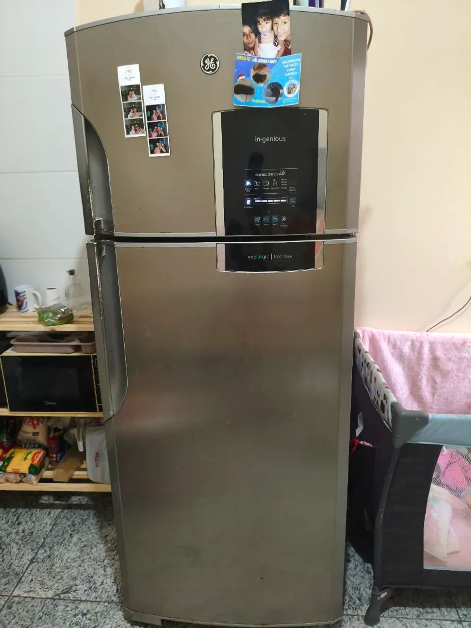 Geladeira com defeito 