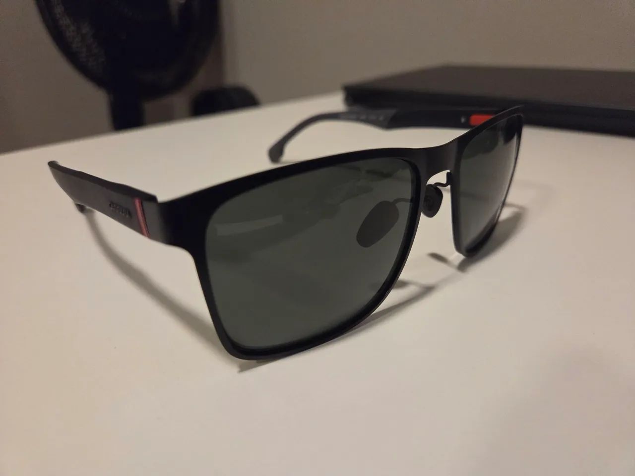 Oculos de Sol Carrera 8026/S 003QT Preto Sem Detalhes - Foto 2