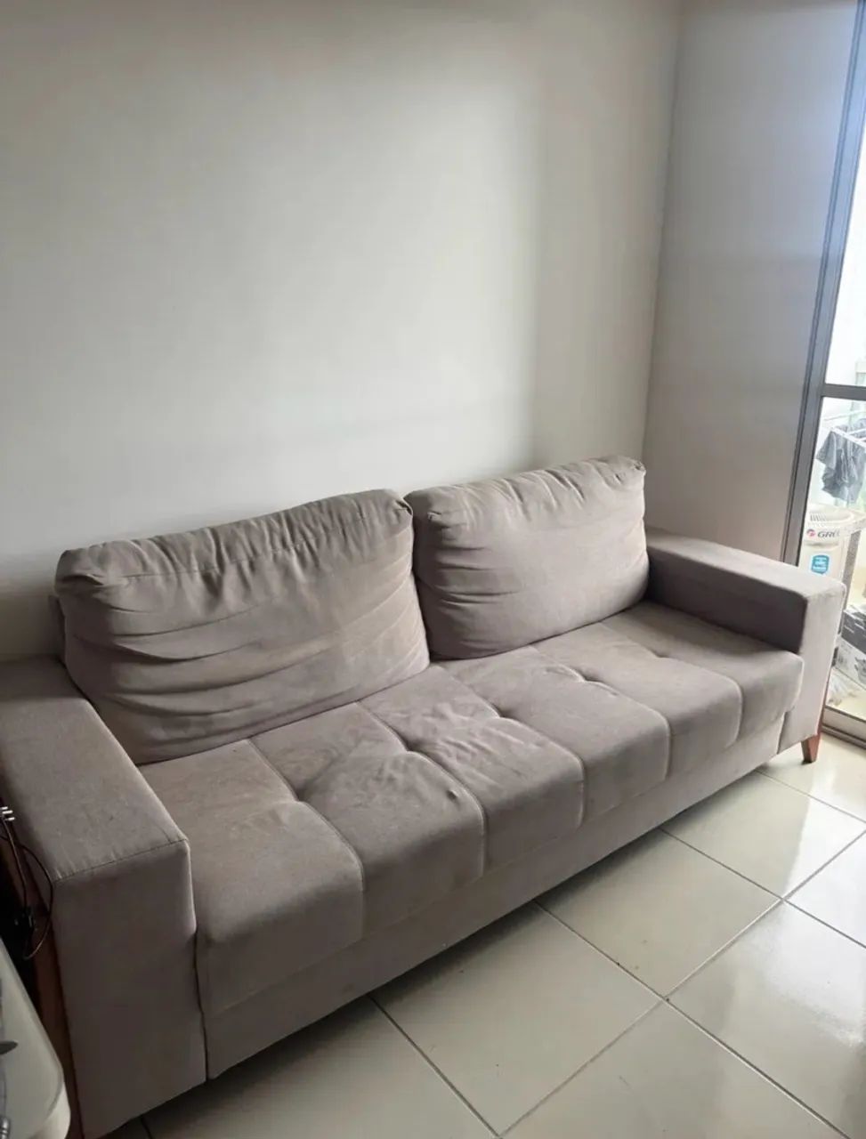 sofa de linho 