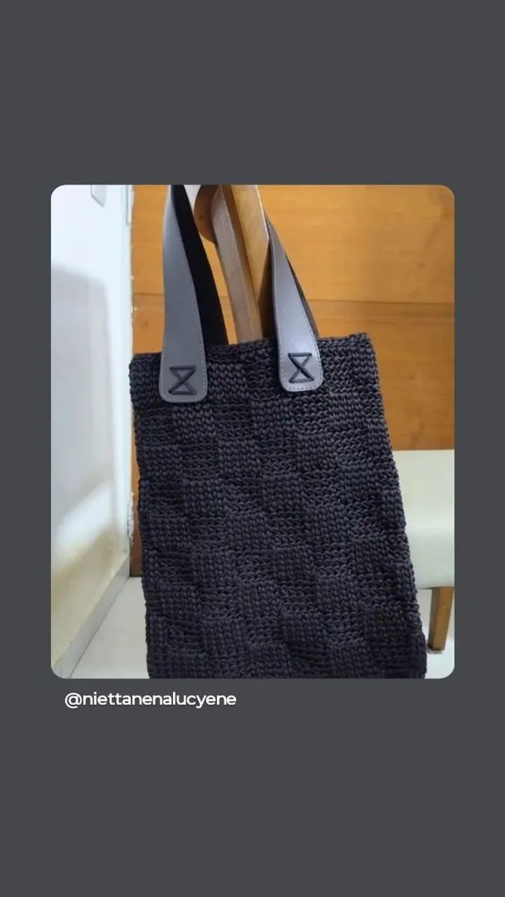 Bolsas em Crochê  - Foto 2