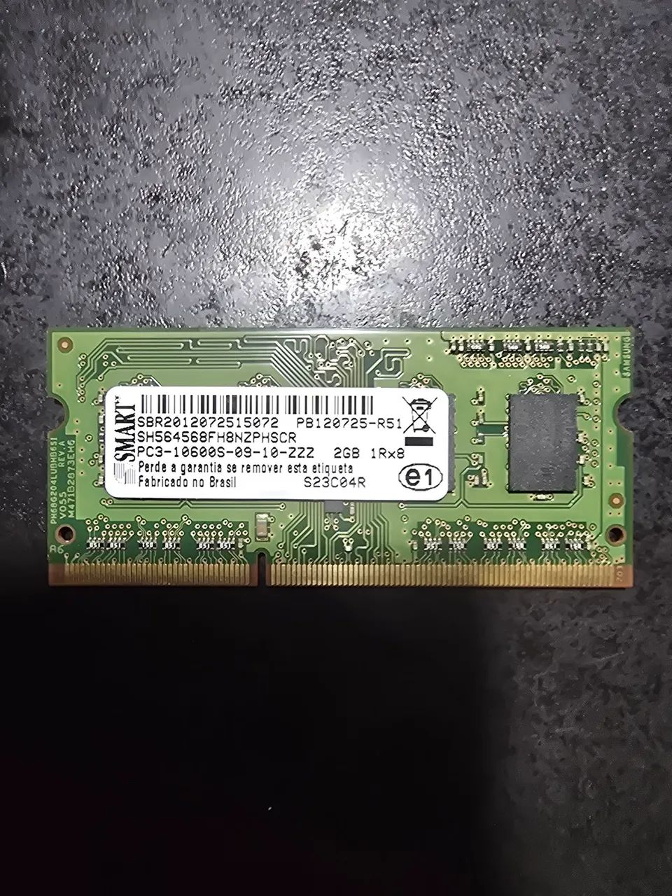 Memória SMART 2GB 1333MHz 1,5v