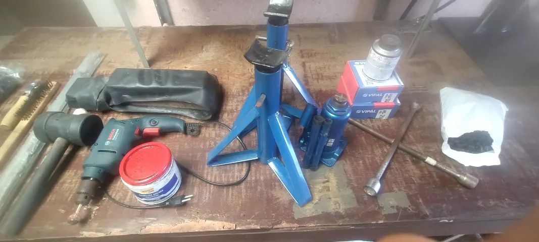 Mini borracharia para motos e carros - Foto 3