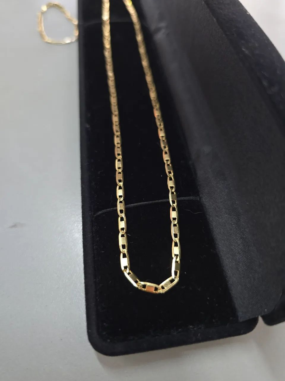 Cordão Piastrini ouro 18k 70cm - Foto 4