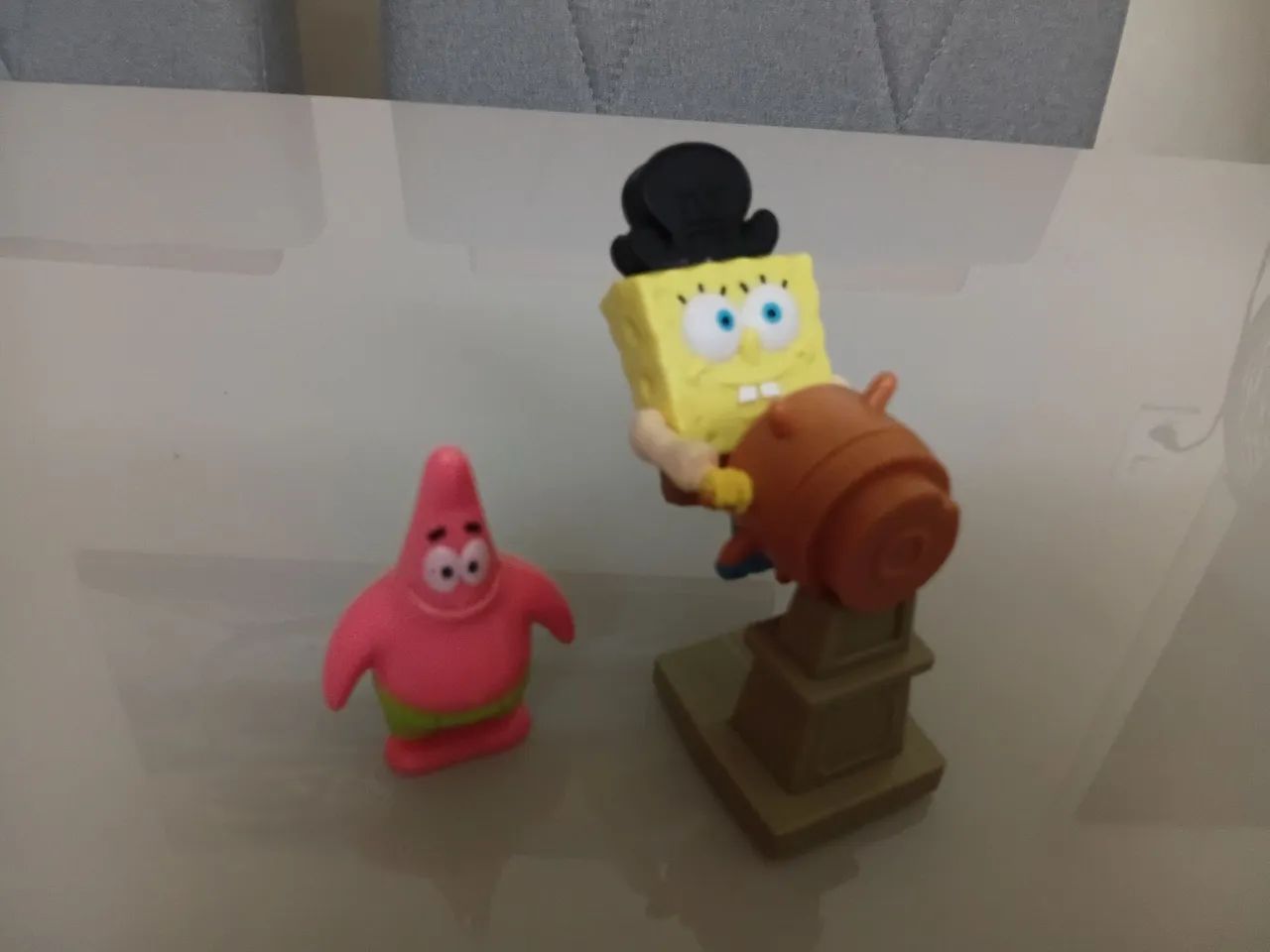 Kit Bob esponja pirata burger king e Patrick Nestlé  - Foto 4