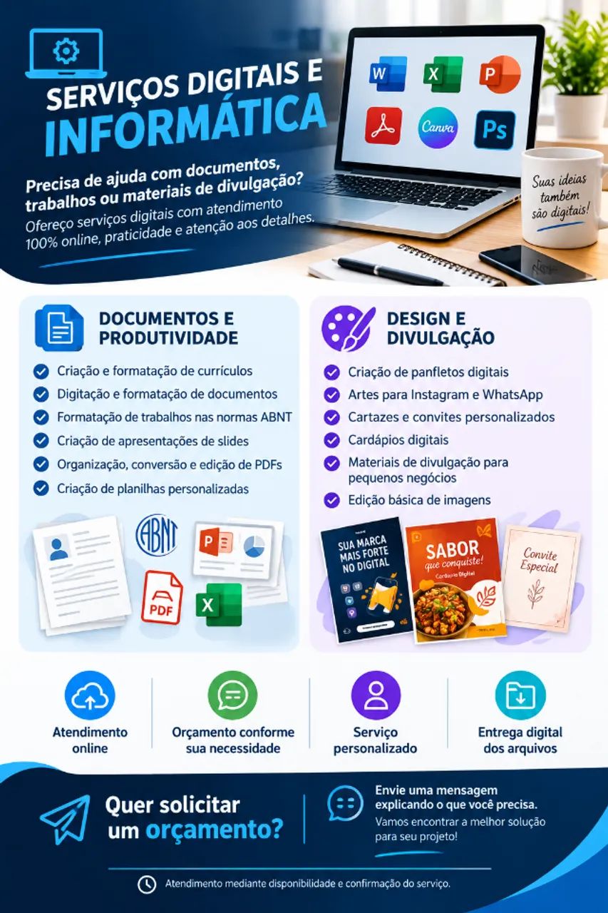  SERVIÇOS DIGITAIS E INFORMÁTICA
