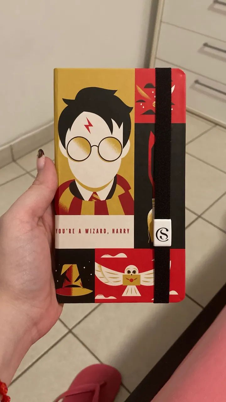 Caderno Harry Potter