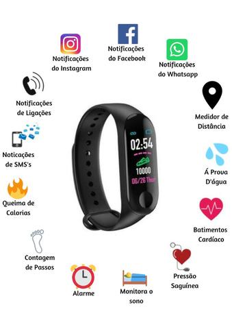 Pulseira Inteligente M3