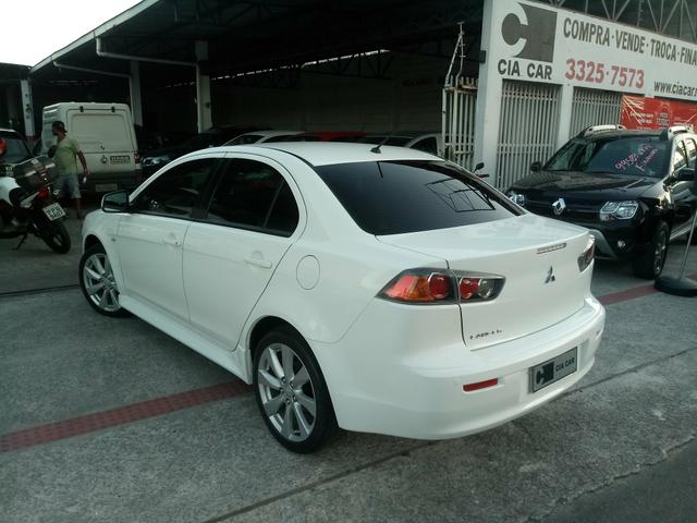 Lancer 160cv Automático Couro Rodas 18' 35.000km Revisado! Melhor que Civic! Troco - Foto 2