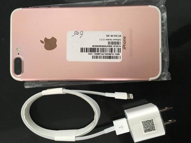 Iphone 7plus 128GB Rose Gold - Foto 4