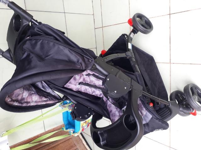 Carrinho de bebê Cosco com Bebê conforto - Foto 6