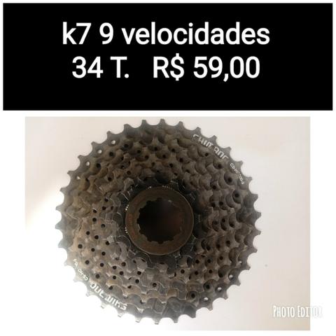 K7 9 velocidades