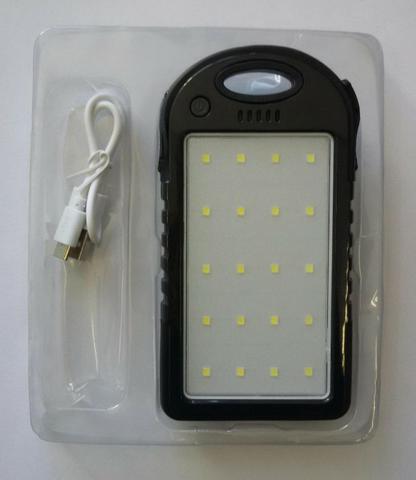 Carregador portátil para celular - Com bateria solar - Foto 4
