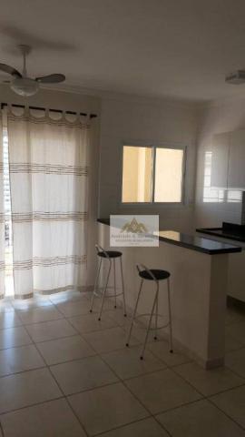 Apartamento com 1 dormitório para alugar, 42 m² por R$ 850/mês - Nova Aliança - Ribeirão P - Foto 2