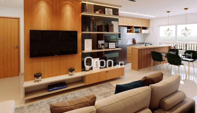 Apartamento com 3 dormitórios à venda, 87 m² por R$ 405.000,00 - Setor Pedro Ludovico - Go