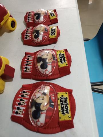 Patins Mickey ajustável do número 25 ao 30 - Foto 2