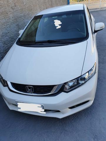 Honda Civic 2015 LXR Flex Branco - Completo - Foto 8