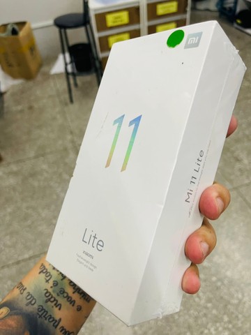 Xiaomi mi11 lite novo - parcelo em até 18x - aceito troca 