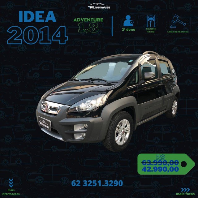 IDEA 2014/2014 1.8 MPI ADVENTURE 16V FLEX 4P MANUAL