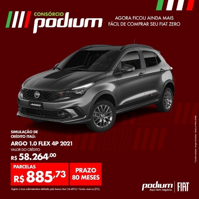CONSÓRCIO FIAT DIRETO NA PODIUM