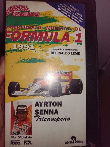 fitas em vhs Ayrton Senna tri... - Foto 4