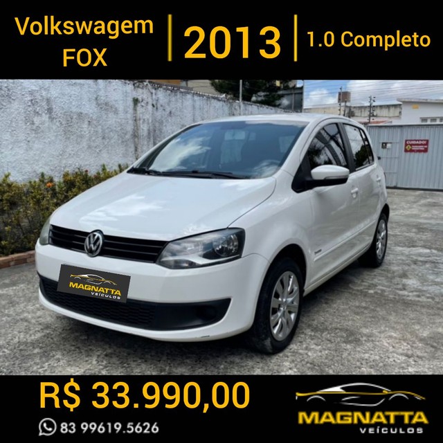 FOX 2013 1.0 COMPLETO, CARRO IMPECÁVEL.