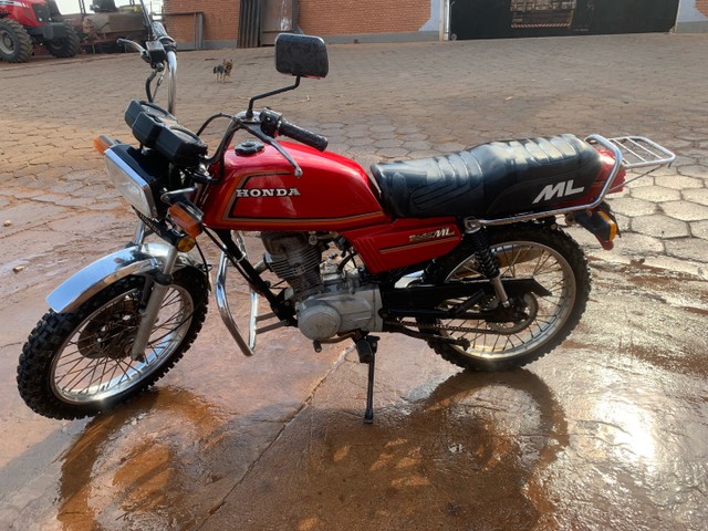 MOTO HONDA ML ORIGINAL 84 RELÍQUIA MUITO CONSERVADA!