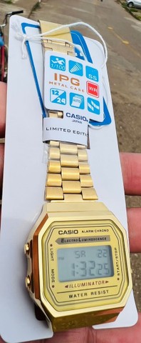 Relógio Casio retro premium 