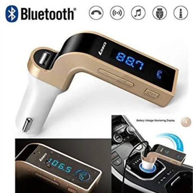 Transmissor Veicular Bluetooth (Entrega Domiciliar Grátis)