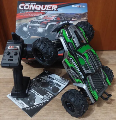 1/10 2,4 GHz RC Carro de corrida de alta velocidade RC Drift Carro de  controle remoto carro para todos os terrenos Drifting modelo de carro para  crianças e adultos (unidade elétrica única)