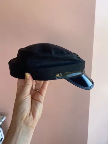 Chapéu cap confederados preto feltro Lef?s - Foto 3