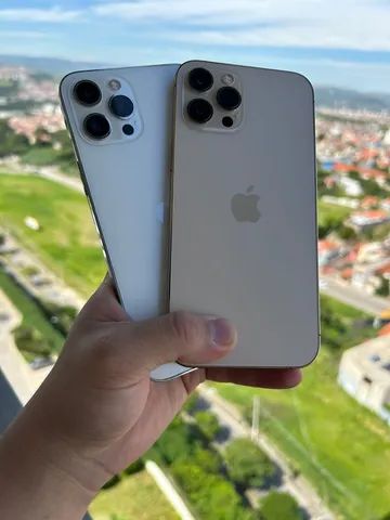 iPhone 12 Pro maxx 128gb dourado e prata // adquira ao seu