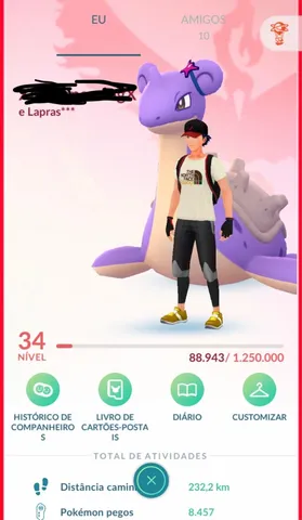 Pokémon go lv 30 com shinys e lendários! em Brasil