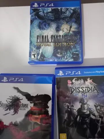 Final Fantasy PS4 preços na descrição