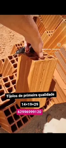 Tijolos de primeira 14x19x29