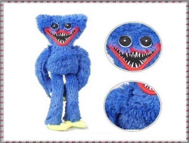 Pelúcia Huggy Wuggy Monstrinho ou Miss Kis Bordados - Lançamento