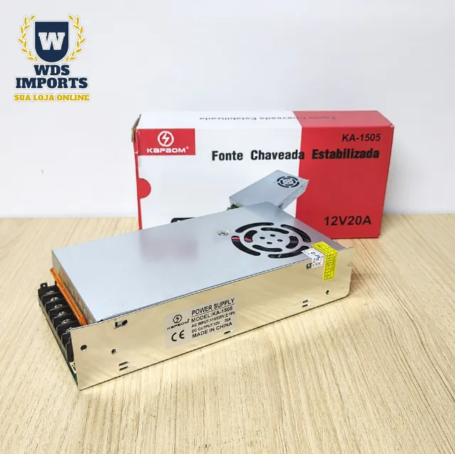 Fonte Chaveada 12v 20A