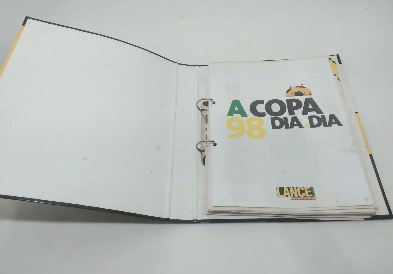 Raro Fichario Lance  A Copa dia a dia 98  - Foto 2