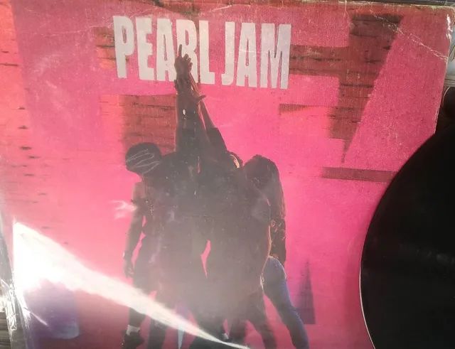 Pearl Jam Lp Vinil, disco e capa bom estado. E outros.