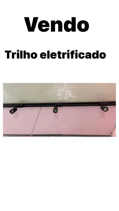 Kit trilho eletrificado spot em led 
