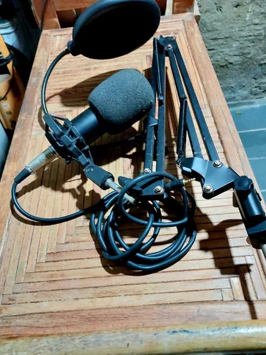 Microfone para gravações profissionais 