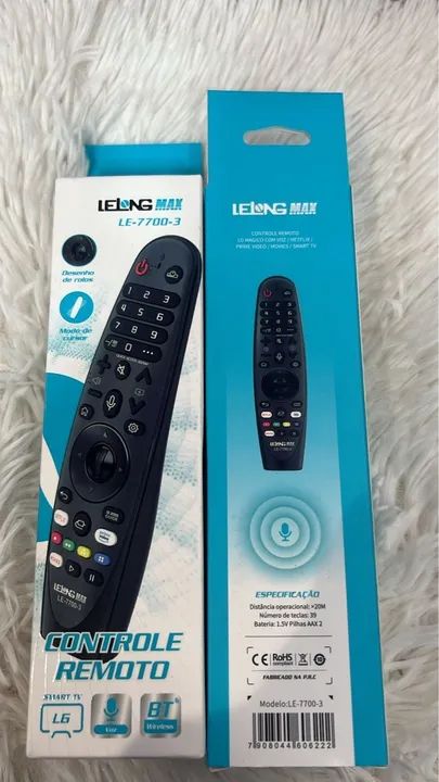 CONTROLE LG MAGIC COM COMANDO DE VOZ  - Foto 5