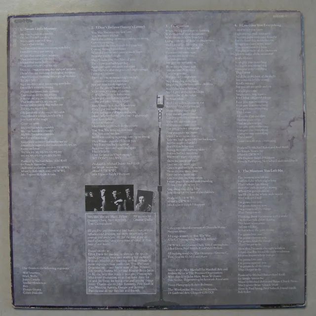 Lp Wet Wet Wet 1985 Popped In Souled Out, Vinil Com Encarte - Foto 6