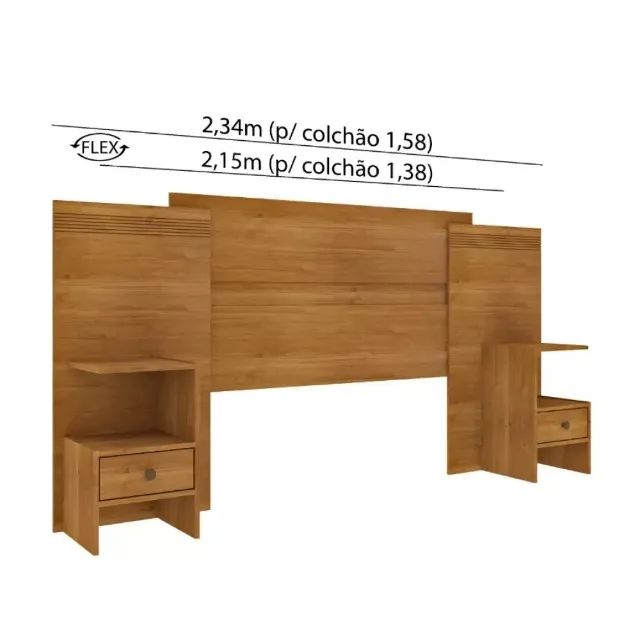 Cabeceira Casal Padrão/Queen Extensível . São Produtos Novos Direto da Fábrica. - Foto 6