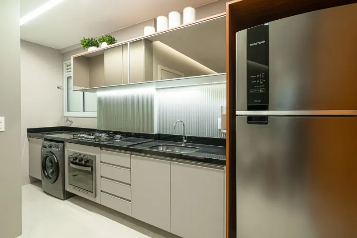 2 quartos com 60m², pertinho do mar com lazer completo de luxo