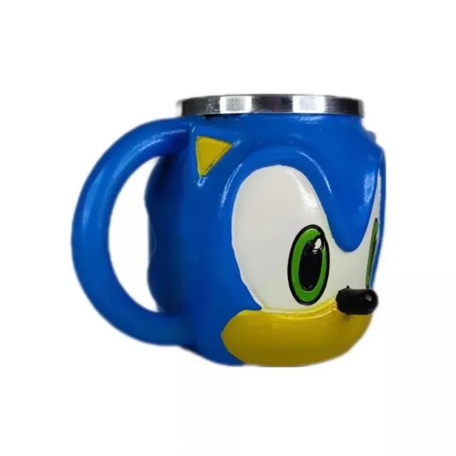 Caneca 3D Sonic Game Personalizada feita de Resina - Foto 2