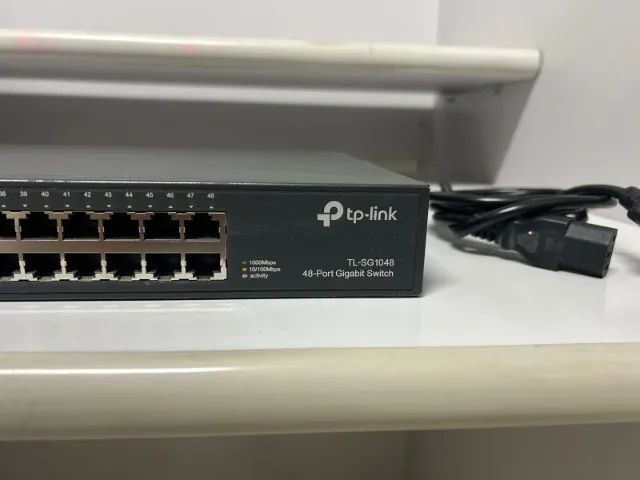 Switch 48 portas 10/100/1000 MBOS TP-Link TL-SG1048