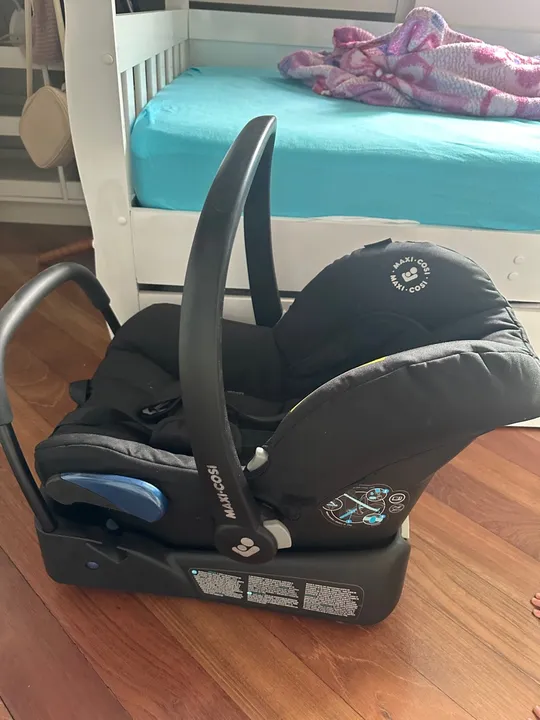 Bebê Conforto Citi Essential Black Com Base Maxi Cosi