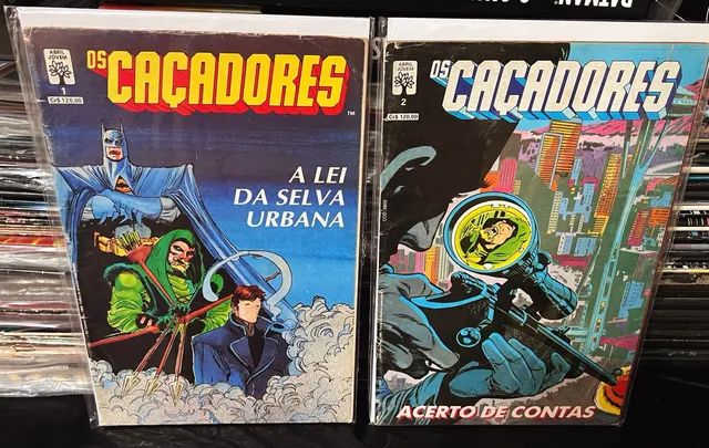 Os caçadores editora abril de 1990, número 1 e 2. - Foto 2