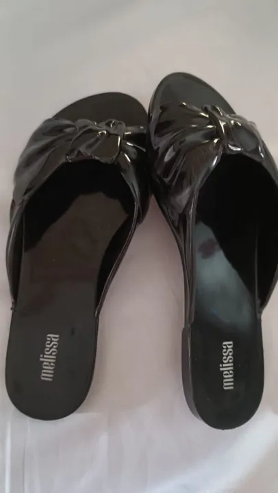 Sandália Melissa Preta Tamanho 35